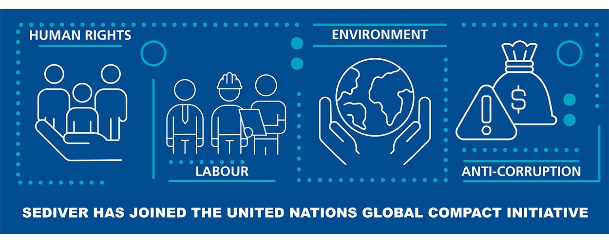 SEDIVER has joined the United Nations Global Compact initiative. - Sediver